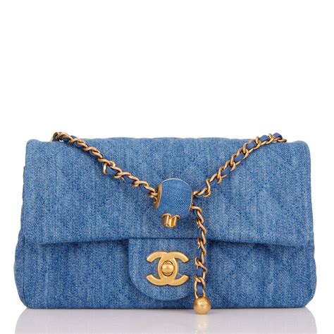 pearl crush chanel bag|chanel denim flap bag.